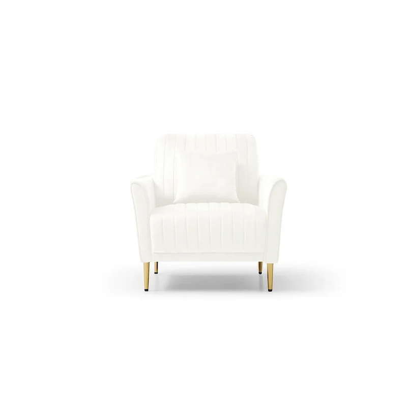 Velvet Accent Chair Living Room Chair Set of 2