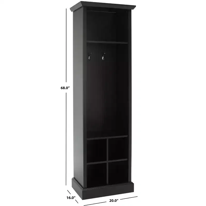 Surrey 6 Shelf 2 Hook Hall Tree - ETG2101 - Safavieh