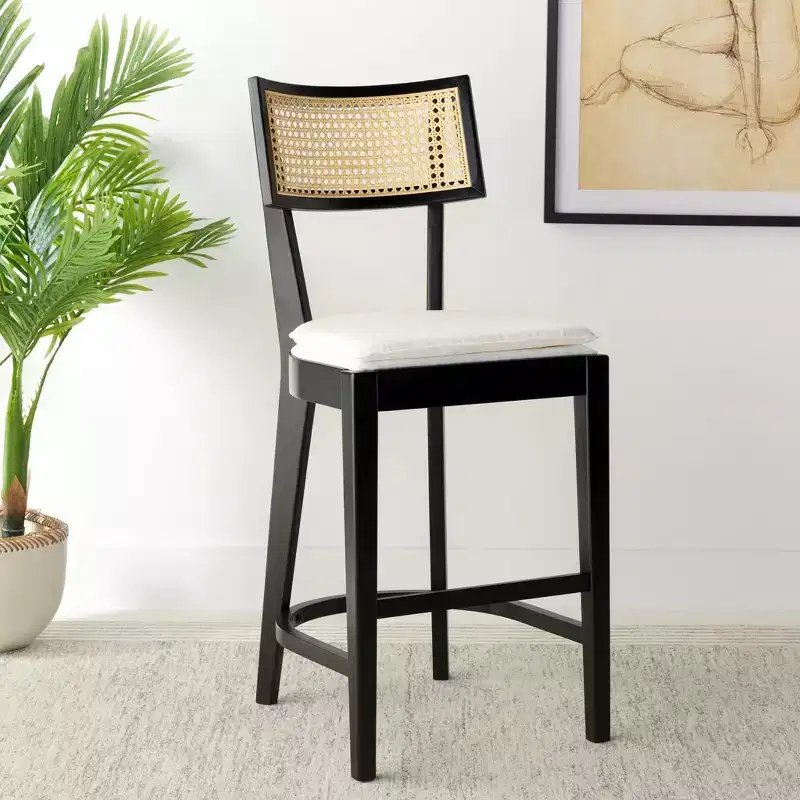 Galway Cane Counter Stool - BST1504 - Safavieh