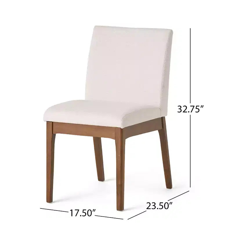 Christopher Knight Home Kwame Mid Century Modern Fabric Upholstered 5 Piece Dining Set