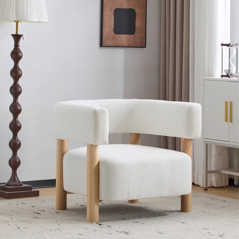 Christopher Knight Home - James Living Room Fabric Accent Chair
