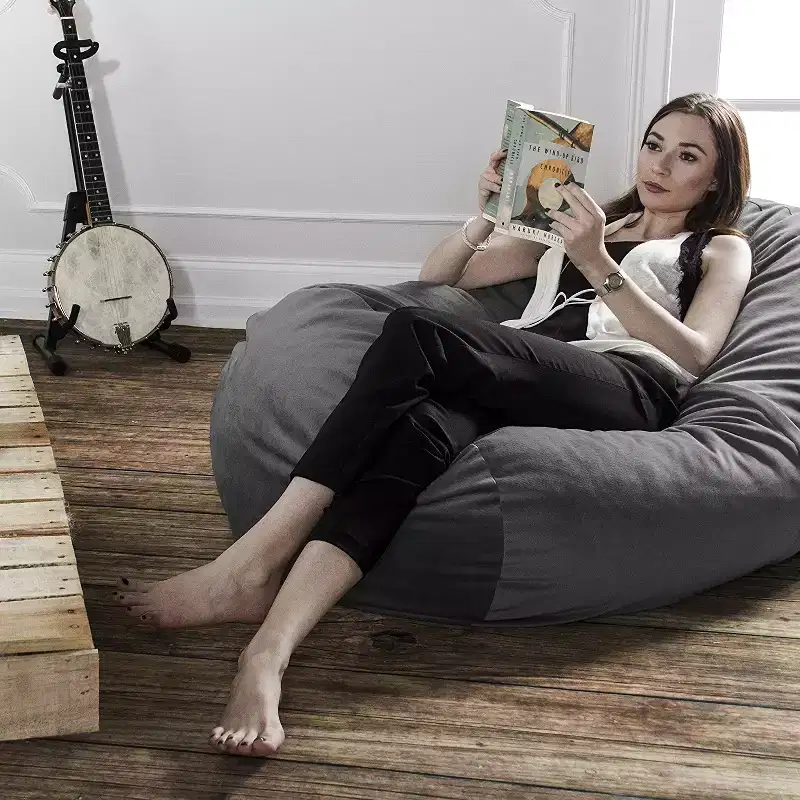 Jaxx Sofa Saxx 4-foot Bean Bag Lounger