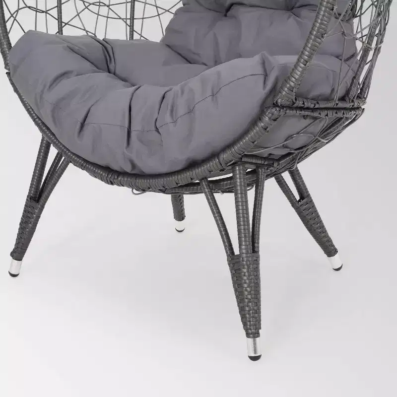 Gianni Wicker Teardrop Chair - Christopher Knight Home