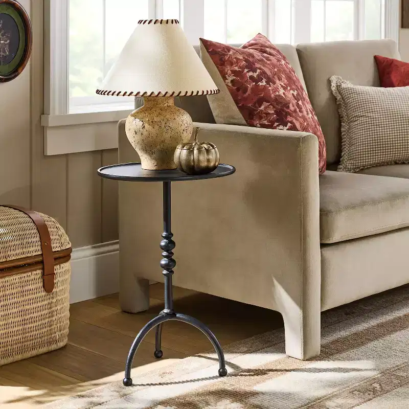 Traditional Cast Iron Side Table - Threshold™ designed with Studio McGee