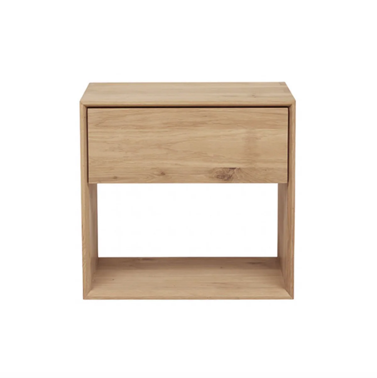 Oak Oak Bedside Table for Bedroom