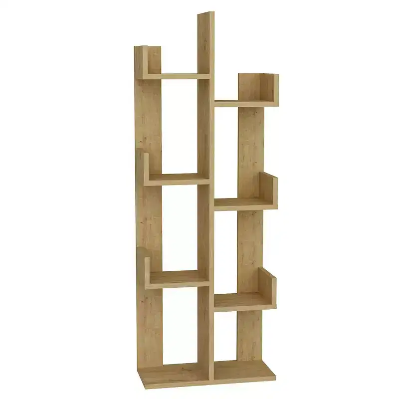Decorotika,Luisa Bookshelf - Sapphire Oak