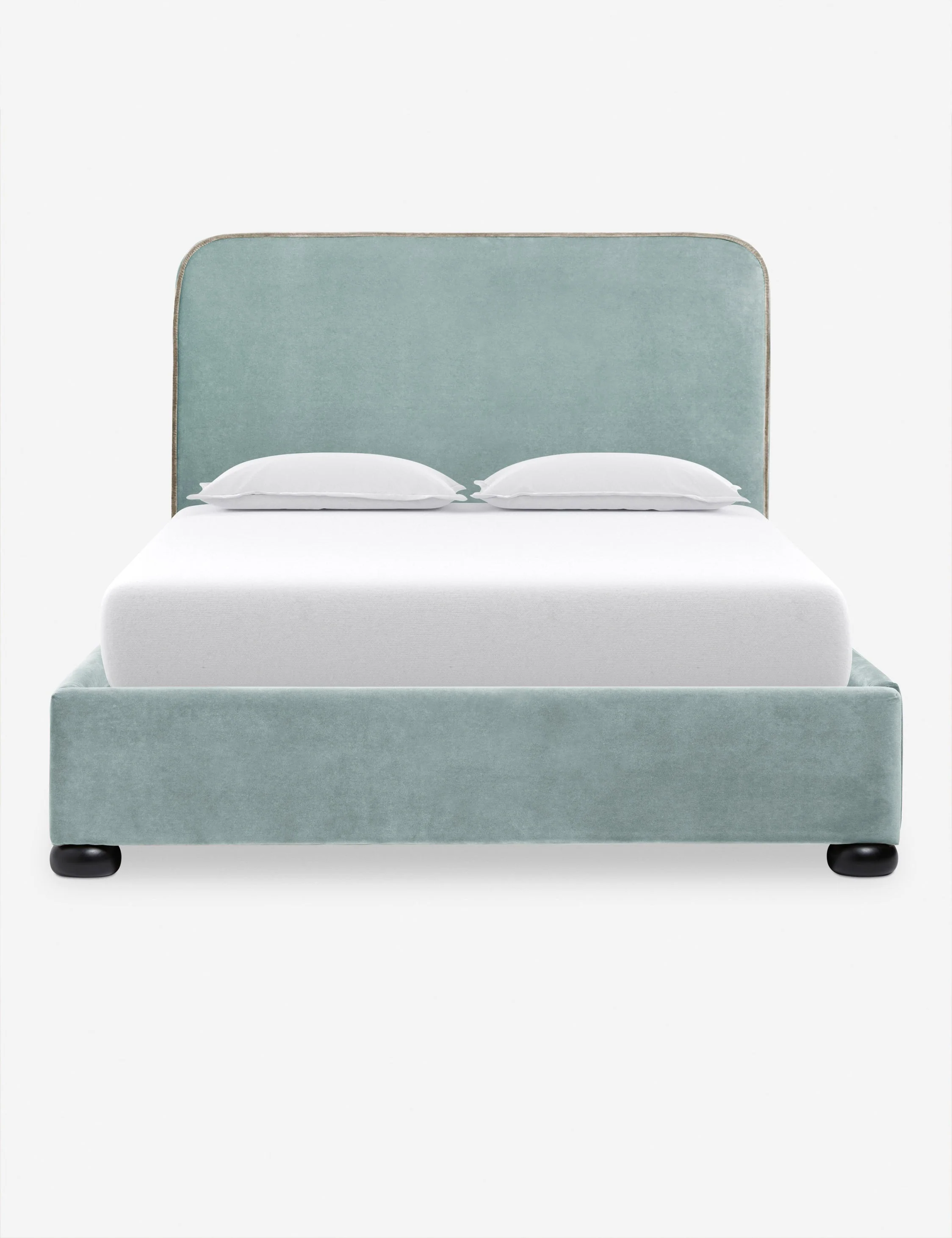 Bed The bed is set for undersd impact. Allover upholstery on the bed frame and headboard fashions a clean, luxurious look ready to style to