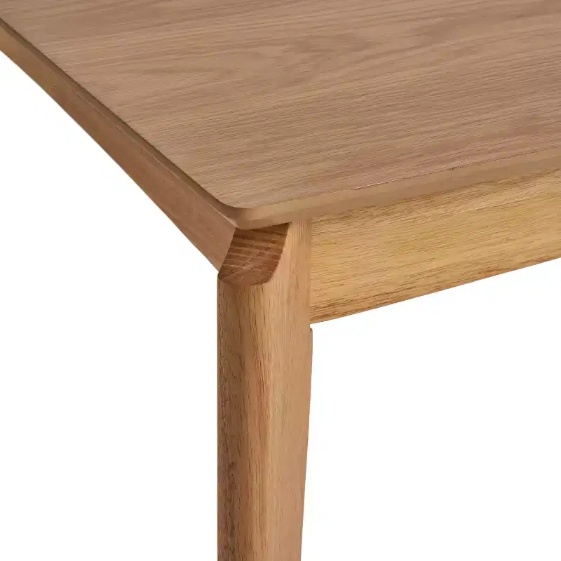 Wood and Metal Upholstered Dining Table with 6 Chairs - Seats 6, Rectangle