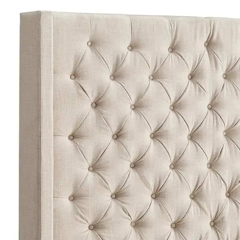 Naples Button-tufted Wingback Headboard only by iNSPIRE Q Artisan