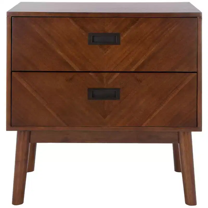 Donald 2 Drawer Nightstand - NST6405 - Safavieh