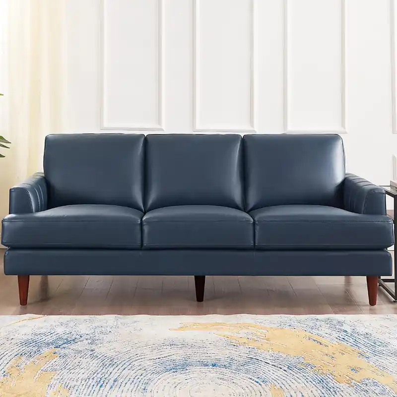 Cassis Leather Sofa