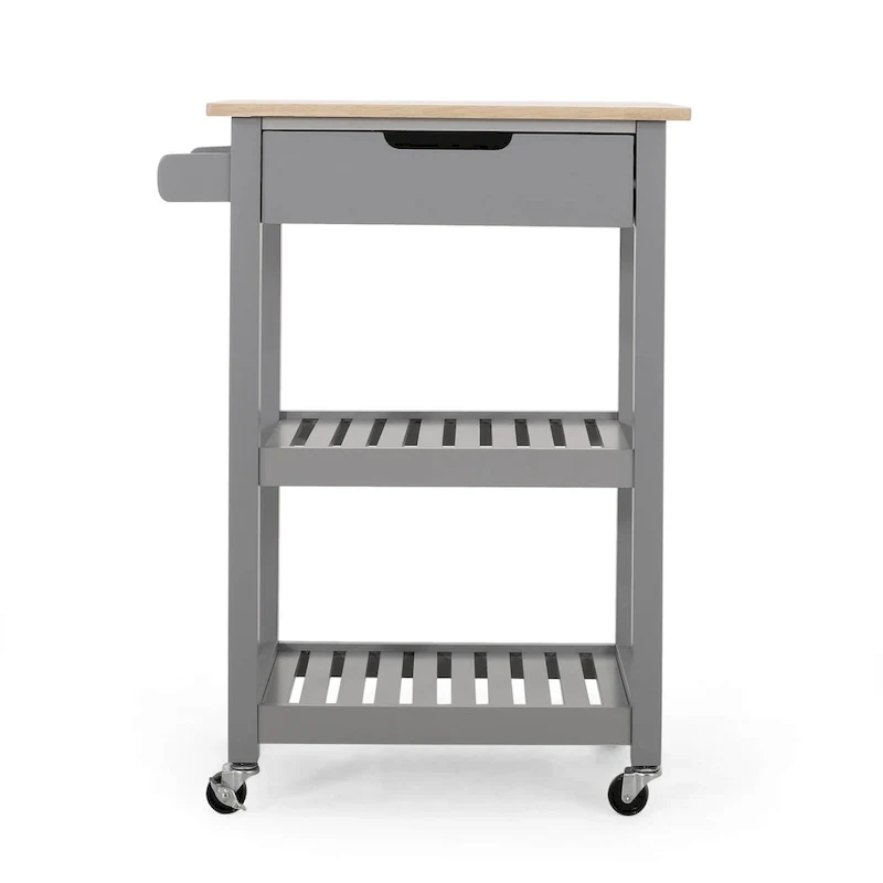 Dade Kitchen Cart with Wheels by Christopher Knight Home