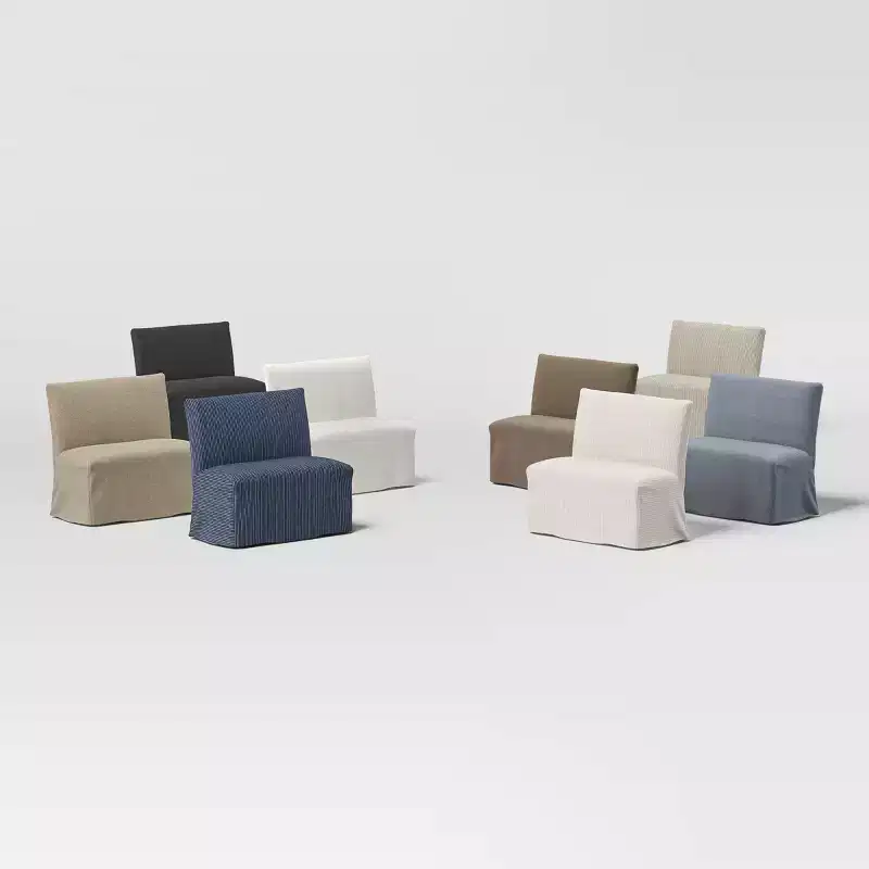 38 Jean Slipcovered Dining Banquette - Threshold