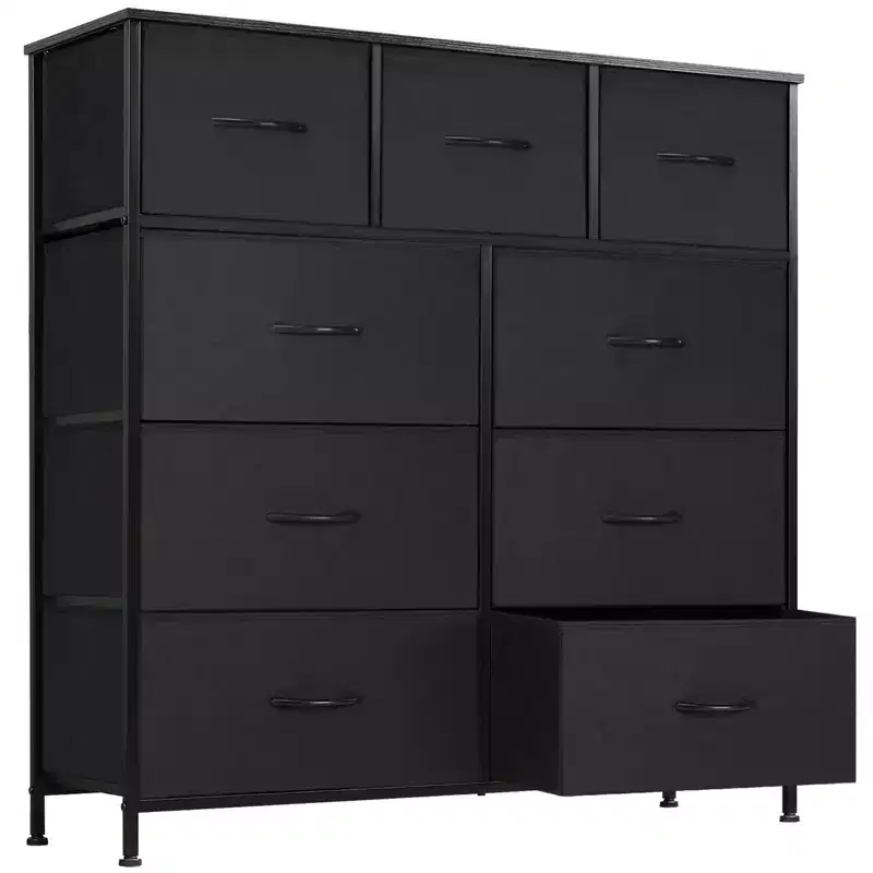 MAYEERTY Fabric Dresser Storage and Organization, Chest of Dresser