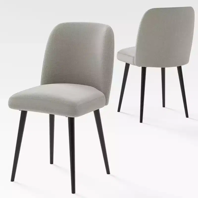 Dovelina Modern Dining Chair Upholstered Dining Chairs Set of 2