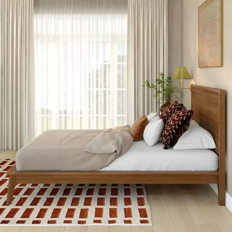 Linea Tambour Queen Bed