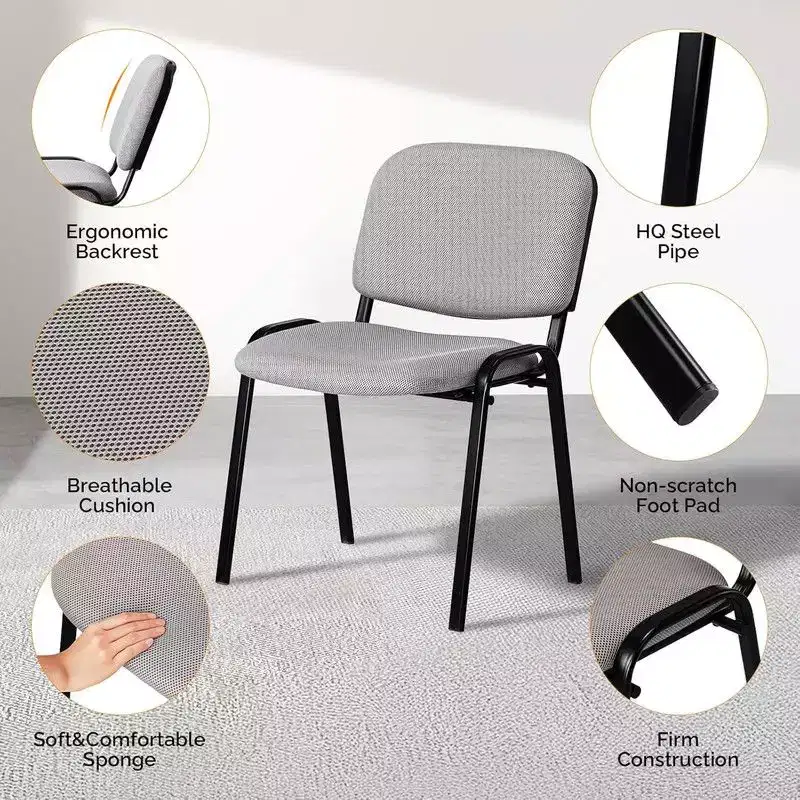 Karl Home 5-Pack Mesh Church & Conference Room Chairs