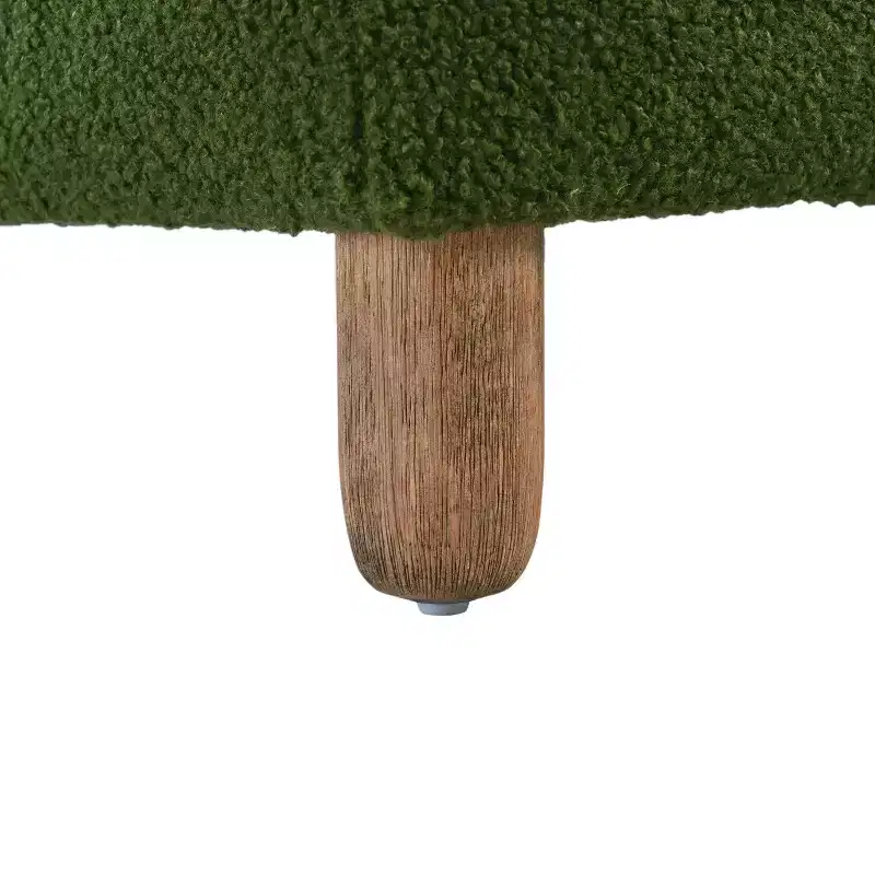 Christopher Knight Home Felix Wood Upholstered Ottoman