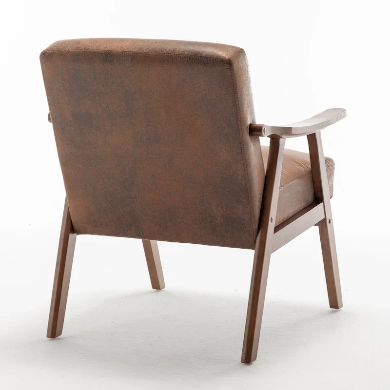 Solid Wood Frame Accent Chair