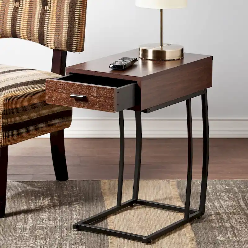 Liatris Side Table w/ Power and USB