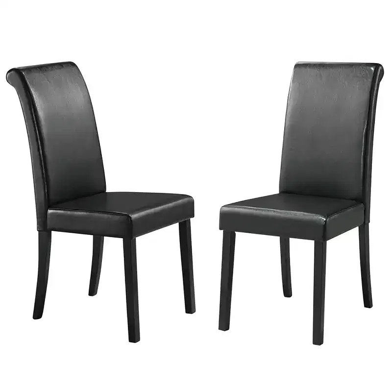 Salido Faux Leather Upholstered Dining Chair (Set of 2) - iNSPIREQ
