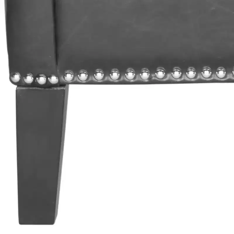 Mckinley Club Chair - MCR4735 - Antique Black - Safavieh Couture