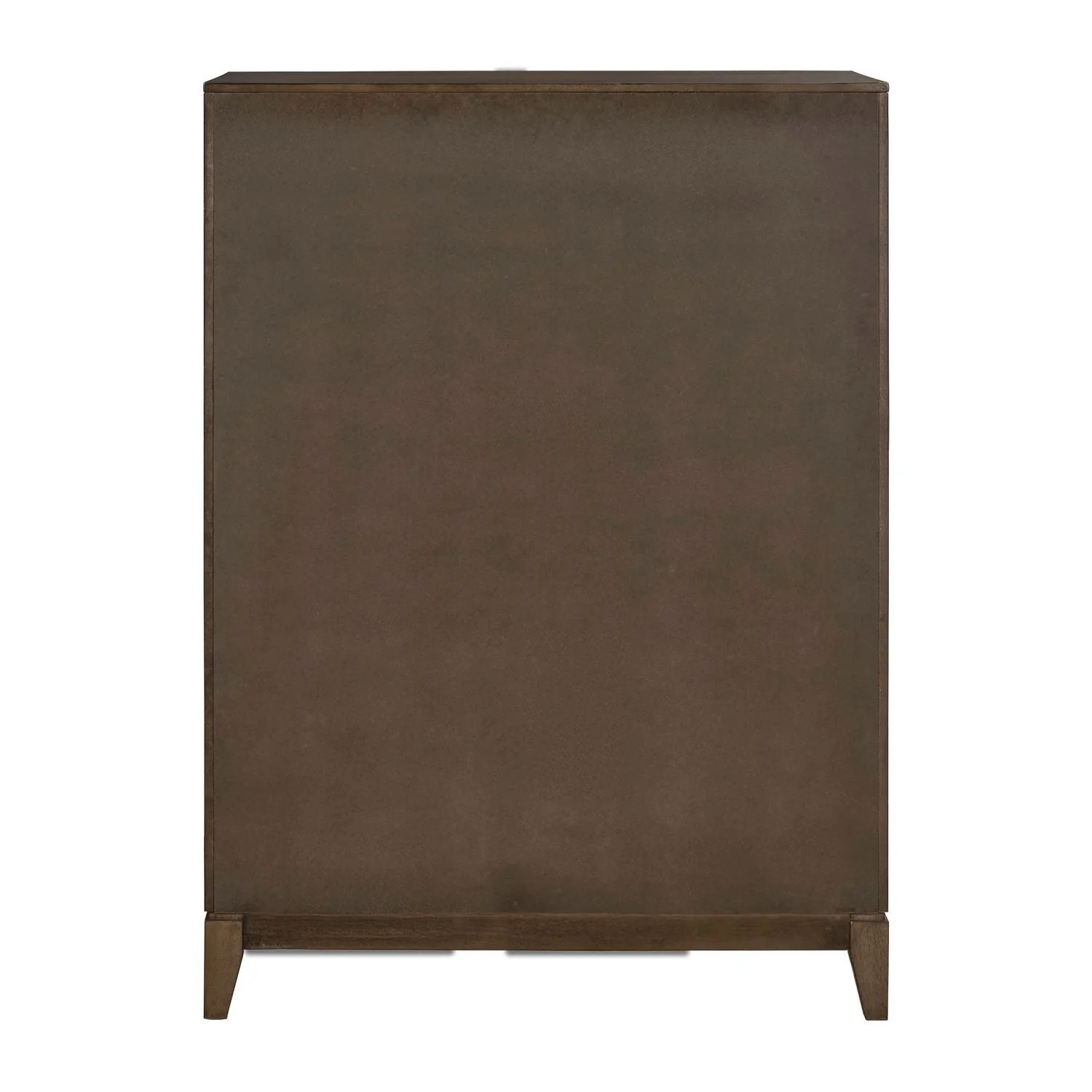 5 Drawer Chest - Harvest Brown — The harvest brown finish is offset with dark bronze hardware that works well in any decor