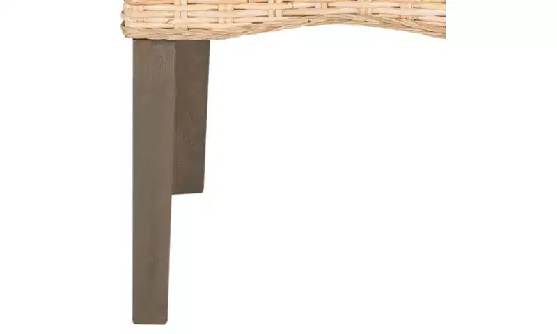 Ozias 19 H Wicker Dining Chair (Set of 2) - SEA8014 - Safavieh