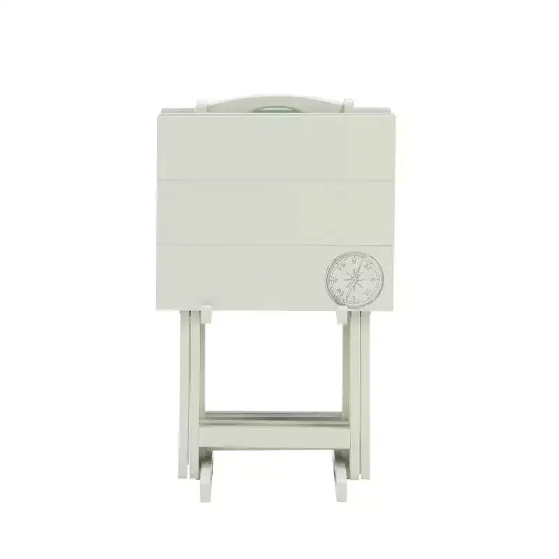 Linon Compass Tray Table Set