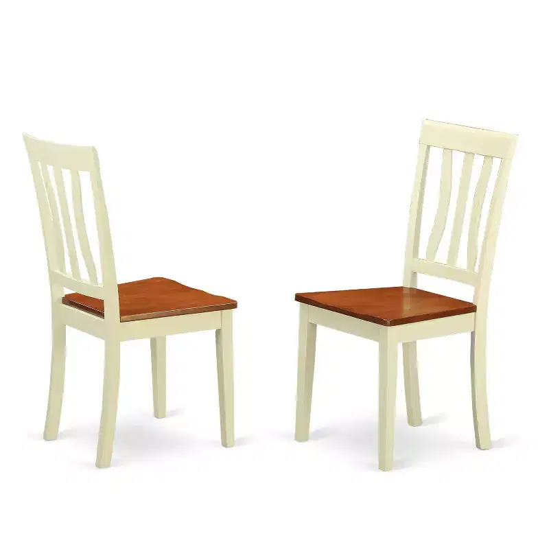 Buttermilk & Cherry Round Dining Set, 3-Piece, Seats 2