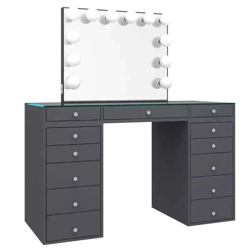 Impressions Vanity SlayStation Plus 2.0 Tabletop with 5 Drawer Units Bundle