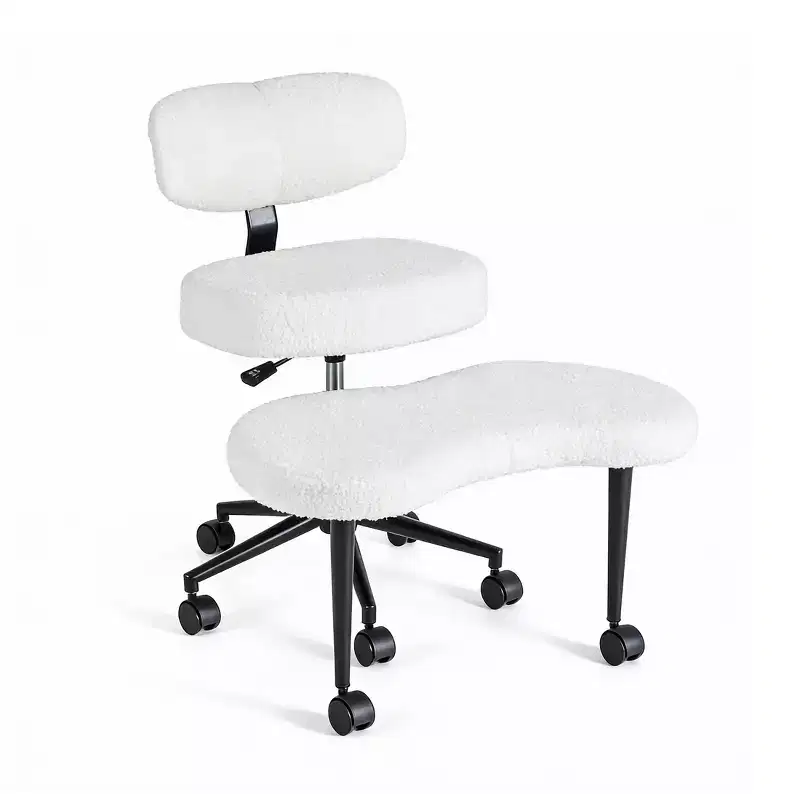JIONJOY Ergonomic Cross-Legged Meditation & Office Chair - 360 Swivel, Adjustable Height, Multi-Position Seat
