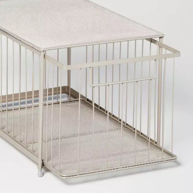 Large Stackable Steel Slide Out Drawer