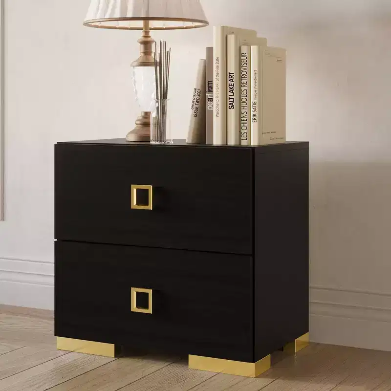 ChaletPosh 2-Drawer Nightstand