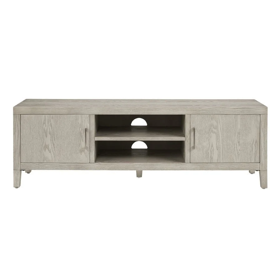 Scandi Ash Wood TV Unit with Minimalist Design for TVs up to 60 Inch for Living Room