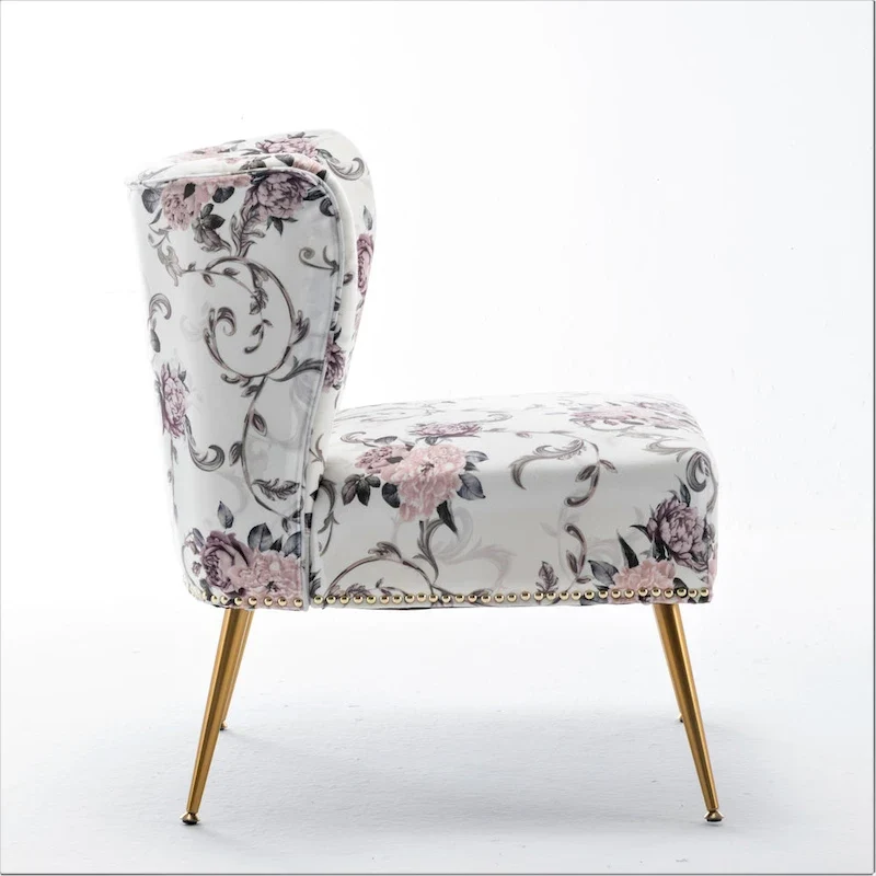 Friant 25W Microfiber Upholstered Slipper Chair