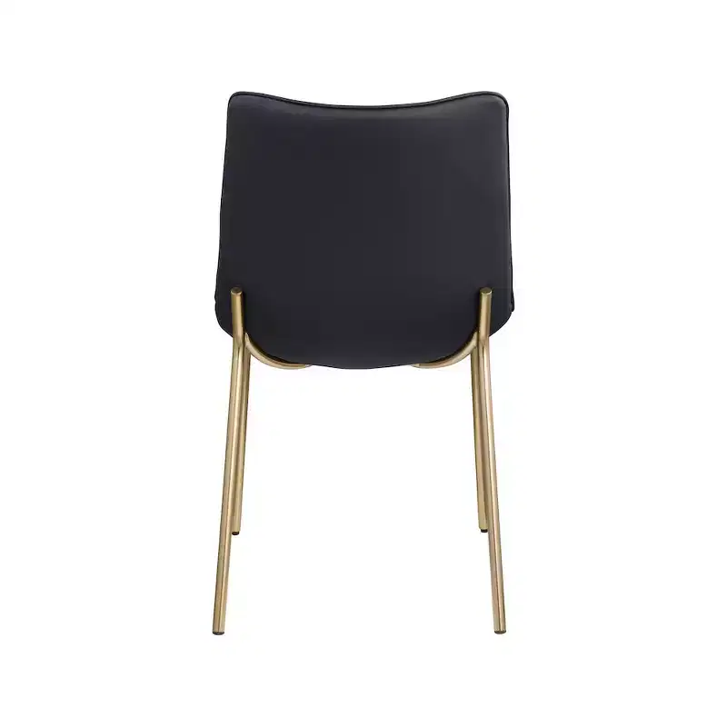 Meridian Furniture,Isla Vegan Leather Dining Chair, Set of 2