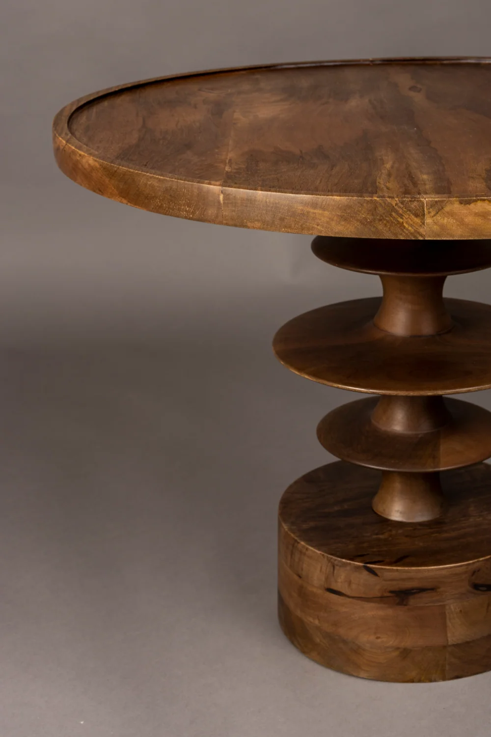 Round Wooden Coffee Table