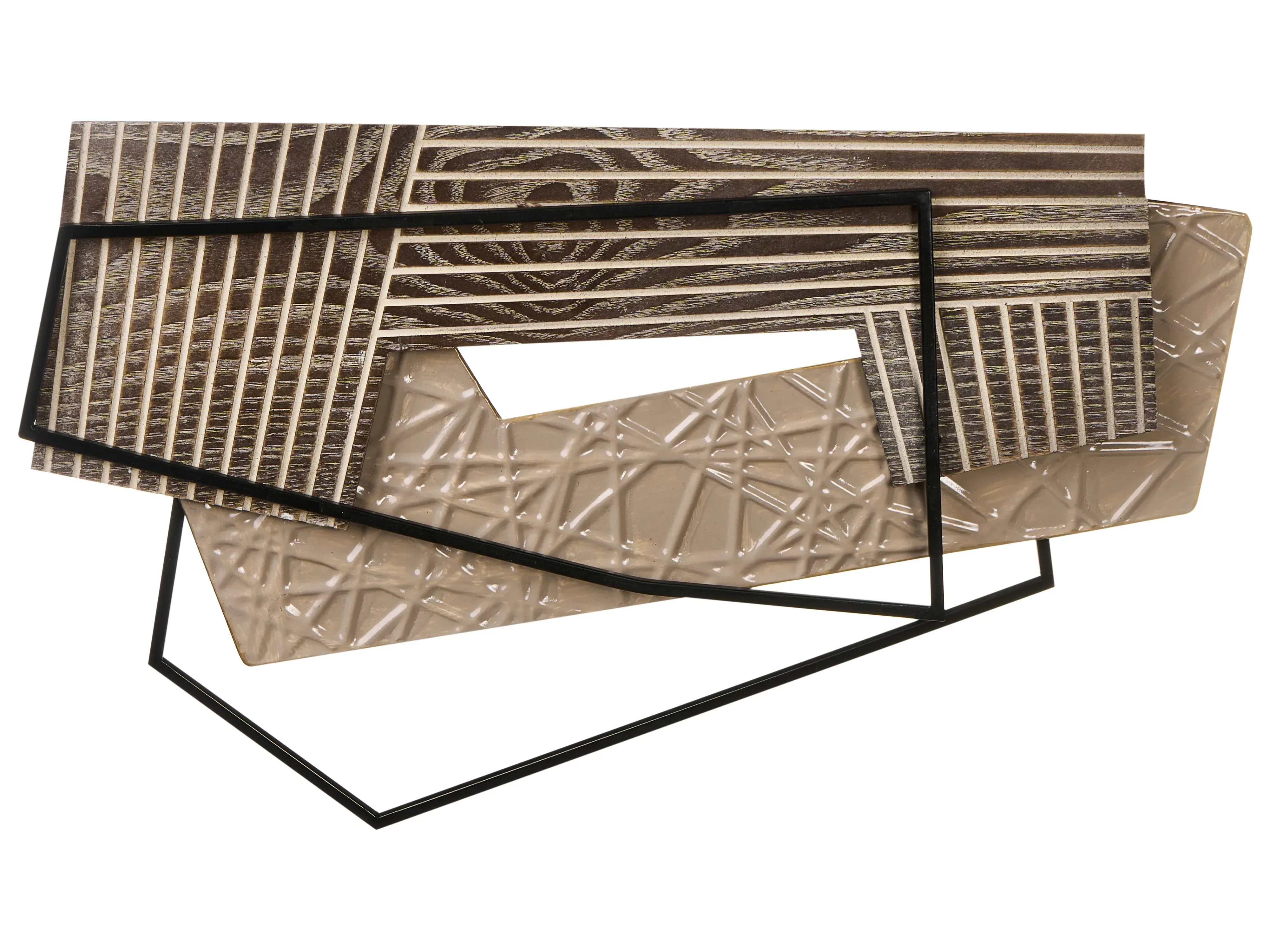 Decorazione da parete  Metallo 36 cm Marrone