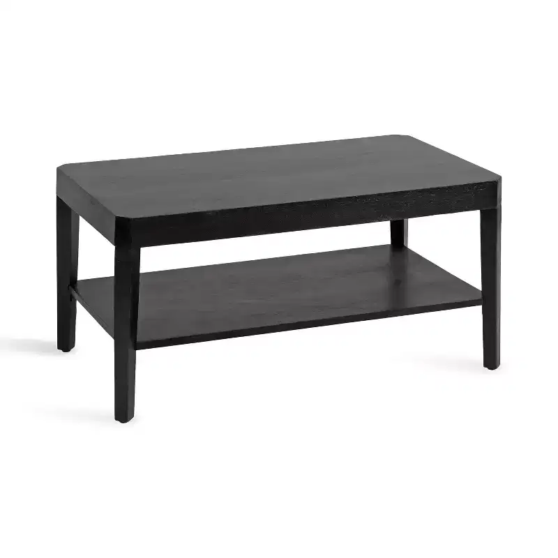 Rectangle Coffee Table, 36x20x18, Black