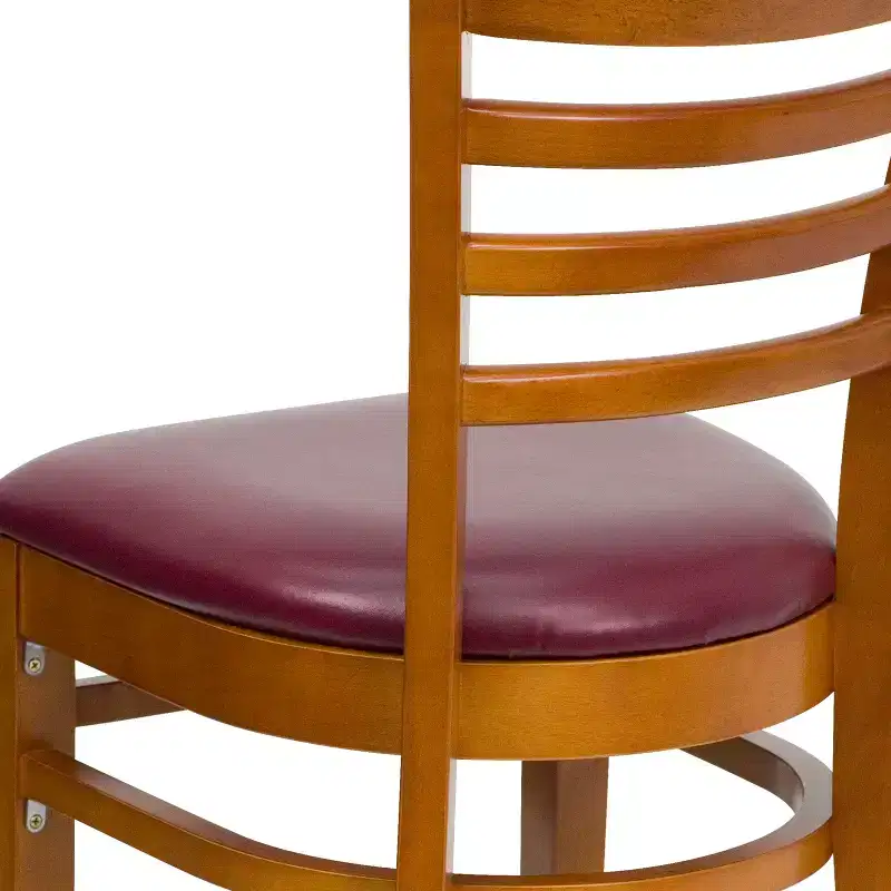 Flash Furniture Ladder Back Wooden Restaurant Chair