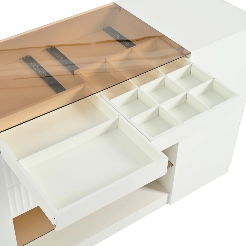 Modern Luxury Multi-Functional Island Vanity Dresser