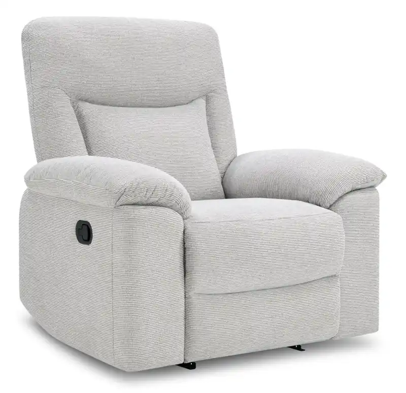 41.3 Chenille Fabric Manual Reclining Chair