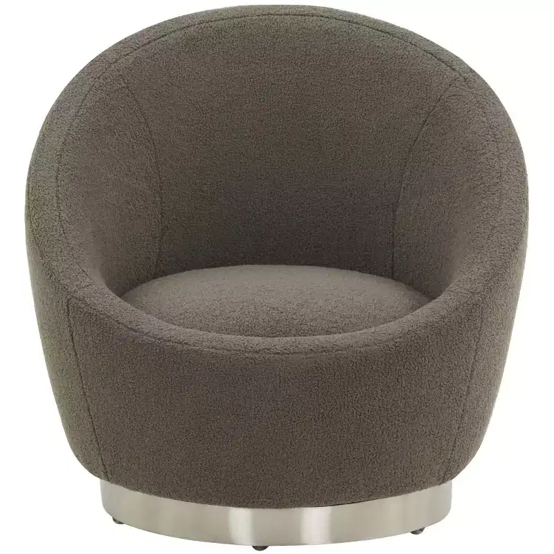 Pippa Faux Shearling Chair - SFV4728 - Safavieh Couture