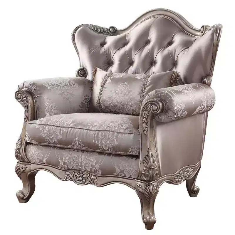 45 Jayceon Fabric Chair Champagne - Acme Furniture