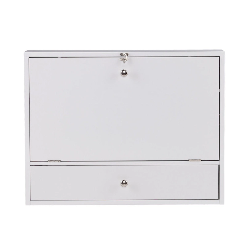 SEI Furniture Wall-mounted Folding Laptop Desk