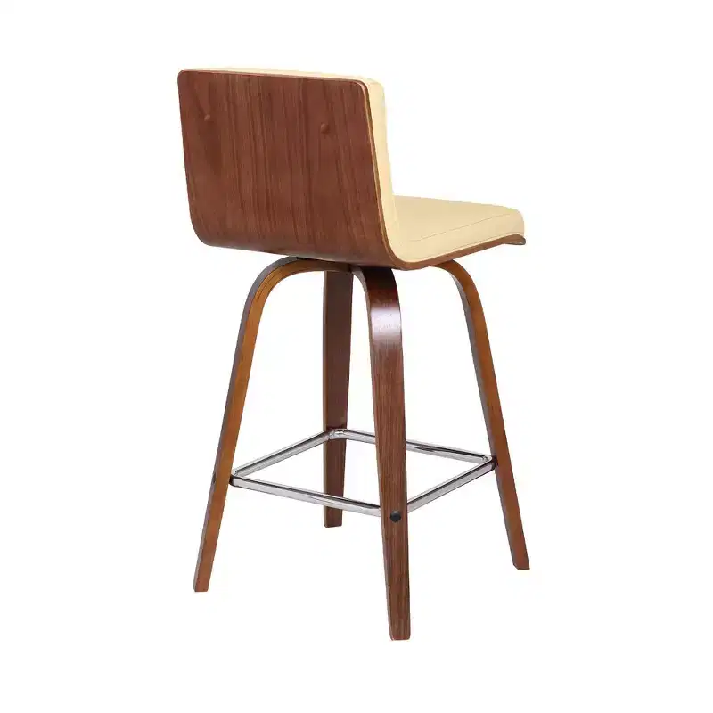 26 Vienna Faux Leather Counter Height Barstool - Armen Living