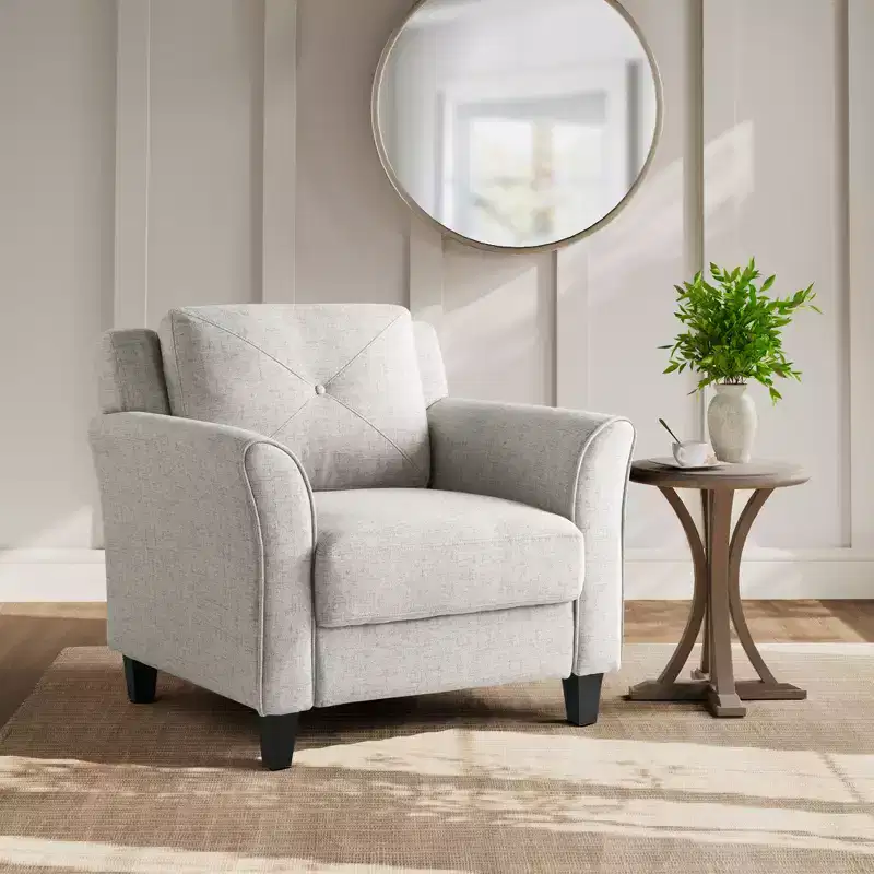 Lifestyle Solutions Harper Chair Woven Beige