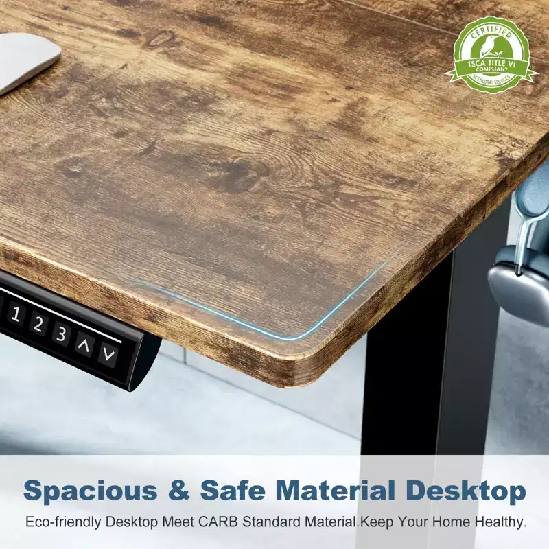 Sweetcrispy 55 Wide Height Adjustable Standing Desk