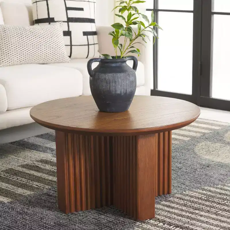 Dominic Coffee Table - Natural - Safavieh